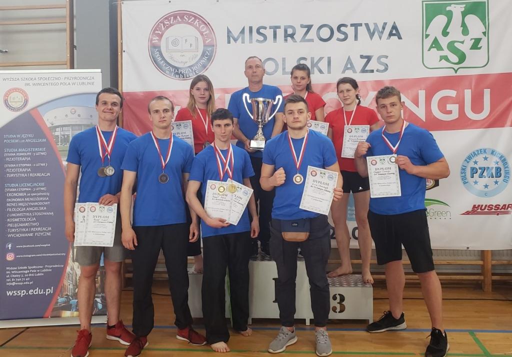 Kickboxing na Politechnice najlepszy w Polsce - AMP AZS!