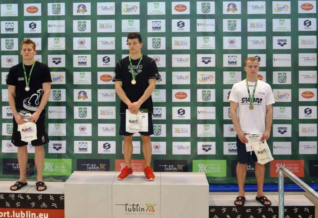 Medale w pływaniu - Akademickie Mistrzostwa Polski