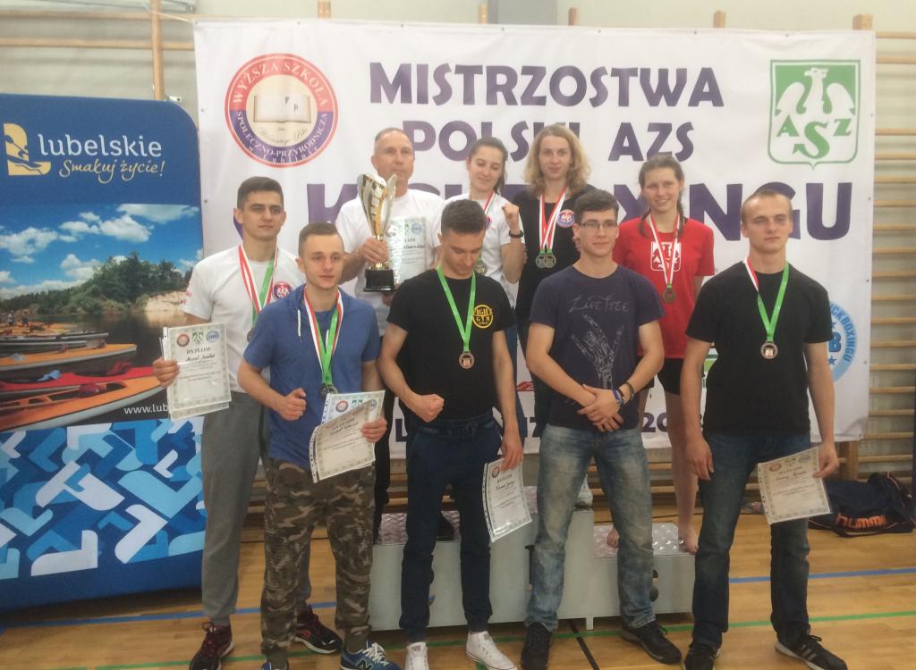 Sekcja kickboxingu PL najlepsza w Akademickich Mistrzostwach Polski AZS!